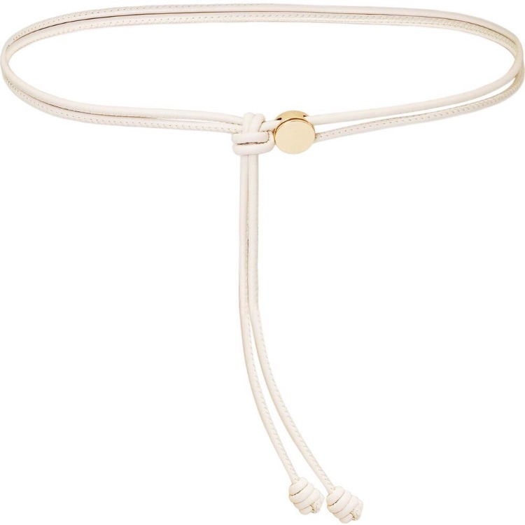 New Women Skinny Belts Thin Pu Leather Knotted Waist Belt For Dresses